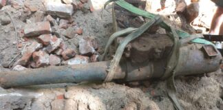 Dwie armaty z okresu IWŚ odkryte w forcie Salis Soglio pod Przemyślem! (GALERIA) armata forteczna M.75