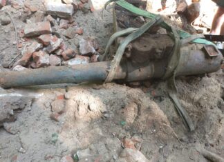 Dwie armaty z okresu IWŚ odkryte w forcie Salis Soglio pod Przemyślem! (GALERIA) armata forteczna M.75