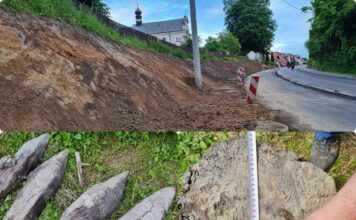 Ślady zapomnianego grodziska odkryto w Tarnogrodzie (GALERIA) Grodzisko odkryte w Tarnogrodzie
