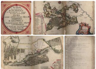 Na wirtualnej wystawie opublikowano Atlas Radziwiłłowski z 1781 roku! Mapy z Atlasu Radziwiłłowskiego