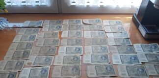 Wykopał w stodole pół miliona złotych! (GALERIA) banknoty z okupacji