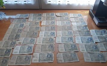 Wykopał w stodole pół miliona złotych! (GALERIA) banknoty z okupacji