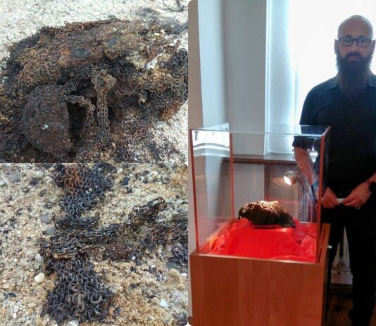 Lubuskie. Wczesnośredniowieczna kolczuga – wyjątkowe odkrycie amatora! (GALERIA) Wczesnośredniowieczna kolczuga