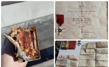 Krzyż Oficerski Odrodzenia Polski – niezwykły depozyt spod drzewa! (GALERIA) Krzyż Orderu Odrodzenia Polski