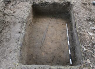 Bardzo rzadką broń białą z VIII w. odkryto w Wdeckim Parku Krajobrazowym (GALERIA) Długi miecz bojowy