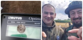 Poszukiwacze odkryli kolejne monety z unikatowego karolińskiego skarbu!