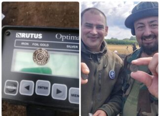 Poszukiwacze odkryli kolejne monety z unikatowego karolińskiego skarbu!