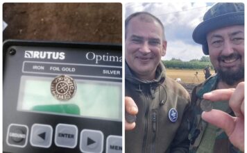 Poszukiwacze odkryli kolejne monety z unikatowego karolińskiego skarbu!