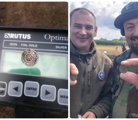 Poszukiwacze odkryli kolejne monety z unikatowego karolińskiego skarbu!