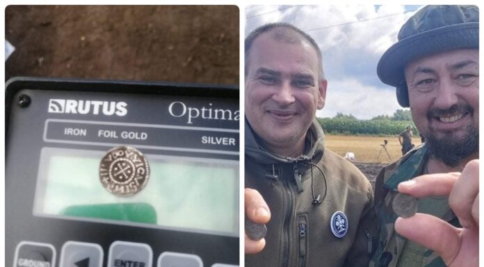 Poszukiwacze odkryli kolejne monety z unikatowego karolińskiego skarbu!