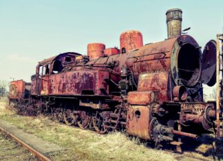 Pozostawione na pastwę czasu… cmentarzysko lokomotyw w Krakowie (GALERIA) stara lokomotywa w Płaszowie