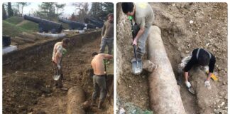 Pod latarnią najciemniej… armata z XIX w. odkryta w bastionie (GALERIA)