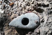 Ma nawet 5 tys. lat – wyjątkowy kamienny topór odkryty na Podkarpaciu! kamienna siekierka neolit