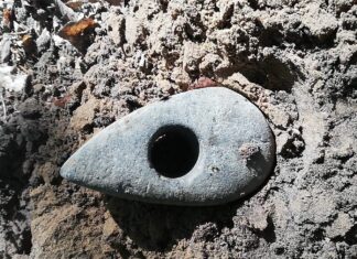 Ma nawet 5 tys. lat – wyjątkowy kamienny topór odkryty na Podkarpaciu! kamienna siekierka neolit