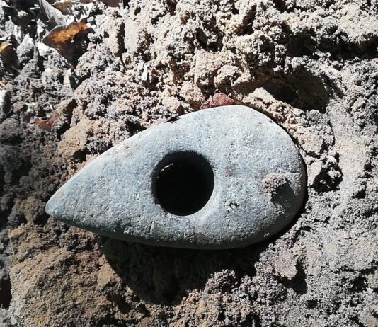 Ma nawet 5 tys. lat – wyjątkowy kamienny topór odkryty na Podkarpaciu! kamienna siekierka neolit