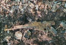 Broń legenda – StG44 odnaleziony w lesie pod Lubaniem (GALERIA) karabin stg 44