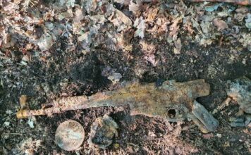 Broń legenda – StG44 odnaleziony w lesie pod Lubaniem (GALERIA) karabin stg 44