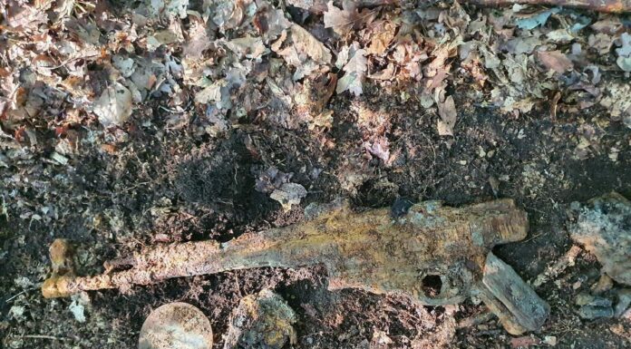 Broń legenda – StG44 odnaleziony w lesie pod Lubaniem (GALERIA) karabin stg 44