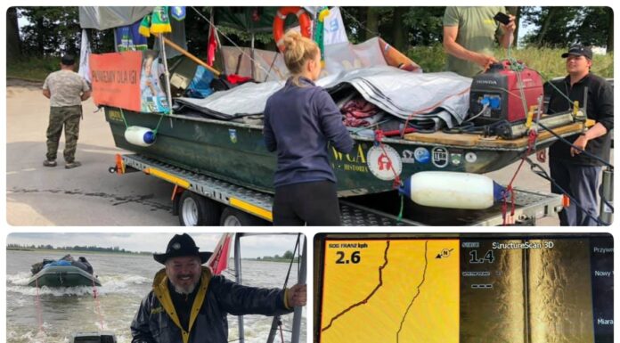 Desant Odrą „pod prąd dla Igi” – charytatywny rejs pasjonatów! (GALERIA) Rejs charytatywny - pod prąd dla Igi.