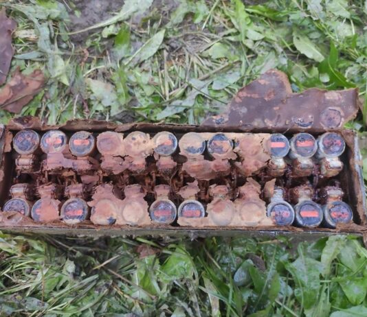 Lubelskie. Polskie granaty i zapalniki z okresu IIWŚ odkryte w ogrodzie zapalniki do granatow wz 31