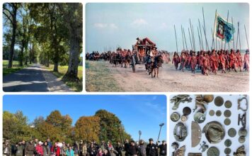 Wyruszyli „Tropem Wojsk Szwedzkich” poszukując ich obozu i początku „Potopu” (GALERIA +FILM) Tropem Wojsk Szwedzkich zlot