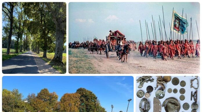 Wyruszyli „Tropem Wojsk Szwedzkich” poszukując ich obozu i początku „Potopu” (GALERIA +FILM) Tropem Wojsk Szwedzkich zlot