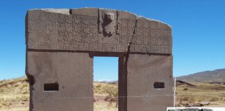 Badania DNA odkryły tajemnicę przedinkaskiej cywilizacji Tiwanaku! brama slonca Tiwanaku