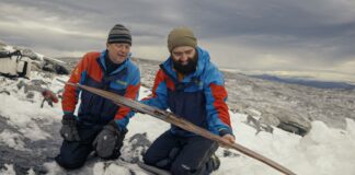 Najlepiej zachowana prehistoryczna para nart! (GALERIA +FILM) prehistoryczne narty