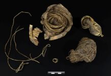 Pradziejowa osada i wiele niezwykłych zabytków w tym złota misa z motywem słońca! złote zabytki