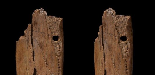 Jedna z najstarszych znanych ozdób została odkryta w Jaskini Stajnia na Jurze ozdoba Jaskinia Stajnia