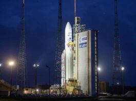 Wystrzelono Teleskop Webba – ma „ujawnić tajemnice wszechświata i pozwolić dotrzeć do jego początku” Ariane 5 teleskop Webba