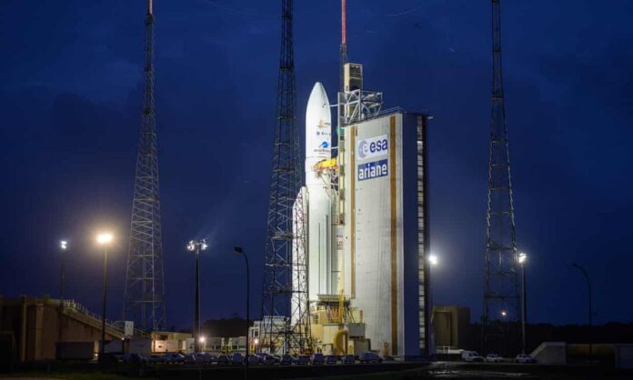 Ariane 5 teleskop Webba