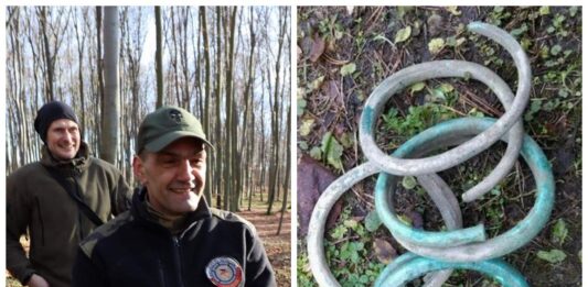 Podkarpackie. Poszukiwacz odkrył imponujący skarb ukryty 2500 lat temu! (GALERIA) Depozyt sprzed kilku tysięcy lat...