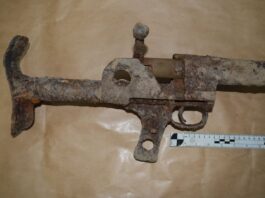 Ogromny rosyjski karabin przeciwpancerny w centrum Tarnowa (GALERIA) Karabin przeciwpancerny PTRD