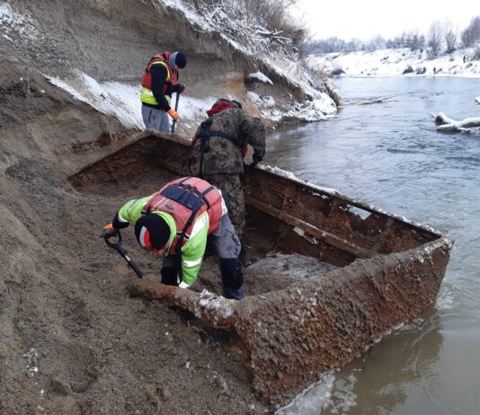 Twierdza Przemyśl. Wyjątkowe odkrycie z czasów I wojny światowej! Most pontonowy z I wojny światowej odkryty na terenie Twierdzy Przemyśl