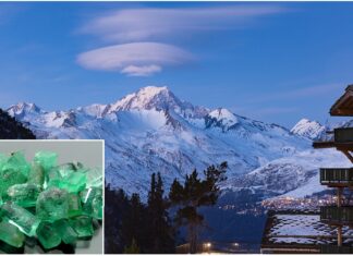 Szmaragdy, szafiry i rubiny – wspinacz odkrył skarb na Mont Blanc! skarb Mont Blanc