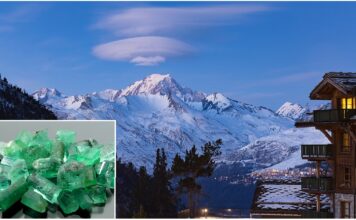 Szmaragdy, szafiry i rubiny – wspinacz odkrył skarb na Mont Blanc! skarb Mont Blanc
