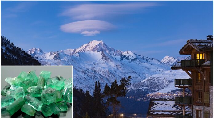 Szmaragdy, szafiry i rubiny – wspinacz odkrył skarb na Mont Blanc! skarb Mont Blanc