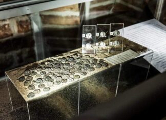 Kolejna część skarbu rzymskich denarów z Półwsi została odnaleziona! skarb z Półwsi