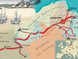 Jezioro odkrywa tajemnice średniowiecznej drogi Średniowieczna droga Via Marchionis, która wiodła przez Bory Tucholskie