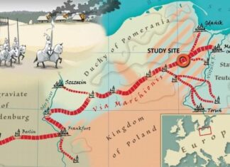 Jezioro odkrywa tajemnice średniowiecznej drogi Średniowieczna droga Via Marchionis, która wiodła przez Bory Tucholskie