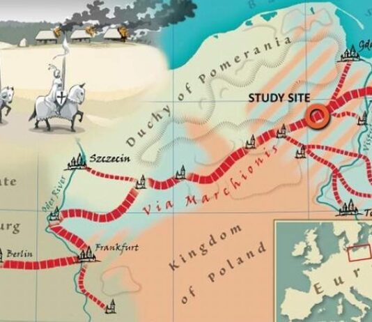 Jezioro odkrywa tajemnice średniowiecznej drogi Średniowieczna droga Via Marchionis, która wiodła przez Bory Tucholskie
