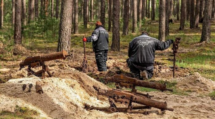 Arsenał broni powiązany z sporą bitwą odkryty w Niemczech przy naszej granicy