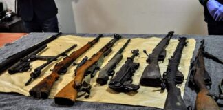 Kolekcja 67 sztuk zarekwirowanej broni trafiła do Muzeum im. Orła Białego karabiny i pistolety maszynowe