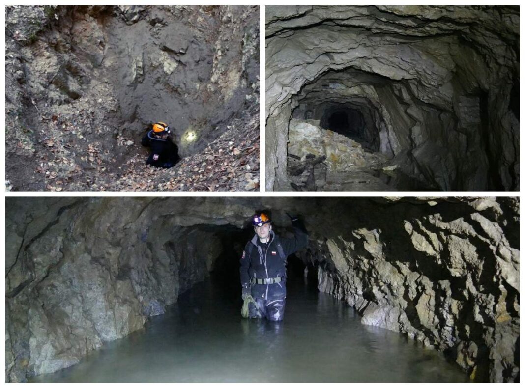 Eksploracja podziemnych tuneli Góry Soboń