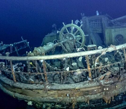 Endurance – najbardziej poszukiwany wrak statku został odnaleziony! (FILM) Wrak statku Endurance