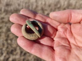 Sprzączka z początków naszej ery odkryta pod Sandomierzem! (GALERIA)