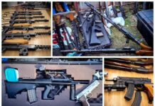CBŚP przejęło prawdziwy arsenał broni uderzając w grupę handlarzy (GALERIA +FILM) Arsenał broni zabezpieczony przez CBŚ