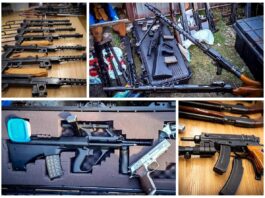 CBŚP przejęło prawdziwy arsenał broni uderzając w grupę handlarzy (GALERIA +FILM) Arsenał broni zabezpieczony przez CBŚ