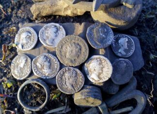 Germanie mieli wytwarzać monety przynajmniej 200 lat wcześniej niż sądzono! (FILM) srebrne rzymskie monety ukraina poszukiwania